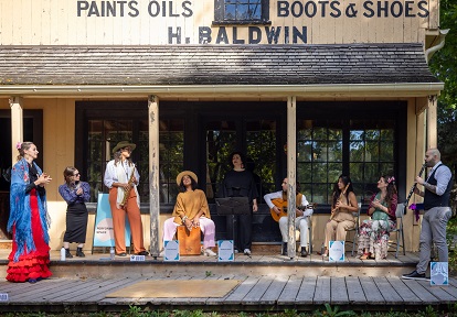 a First Saturdays event at The Village at Black Creek